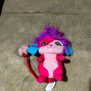 Spin Master Popples Sunny Plush 9" Stuffed Animal Toy Pink & Purple 2015